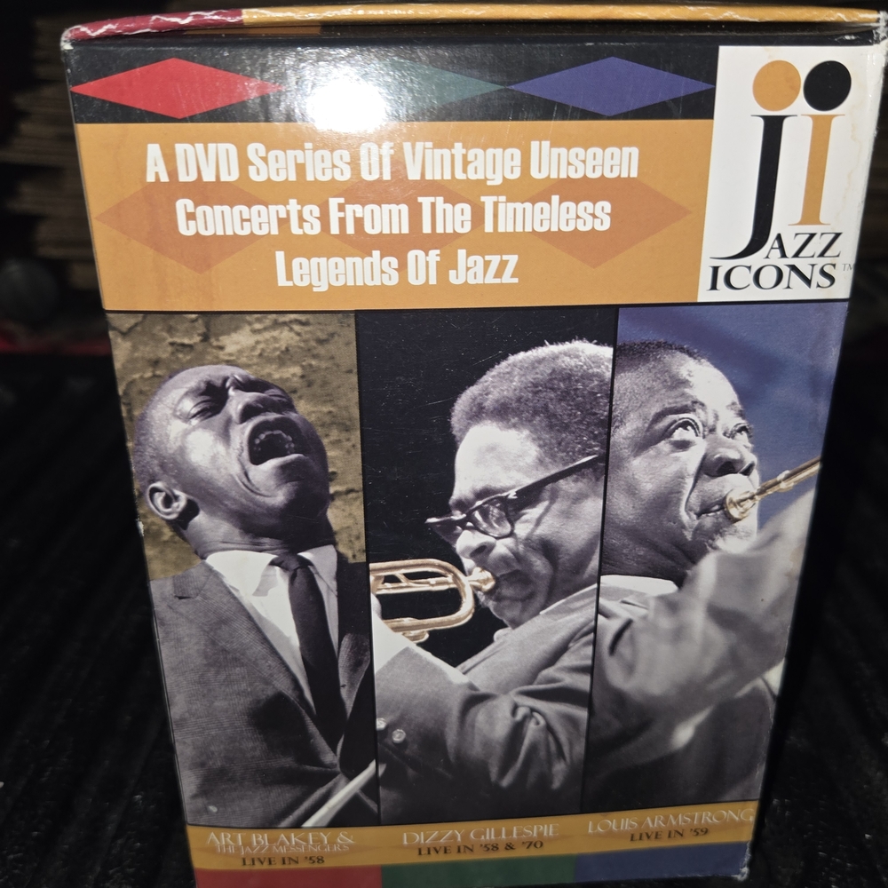 Jazz Icons DVD Series/ 9 CDS‎